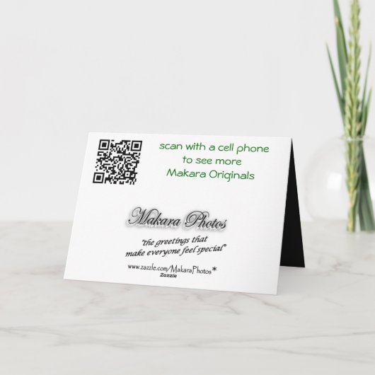 Kleinzoon wijs-Blk - pas om het even welke Kaart (Achterkant)