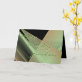 Kleinzoon wijs-Blk - pas om het even welke Kaart (Gele Bloem)