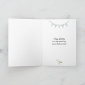 Kleinzoon's foto Verjaardag Nautisch Wenskaart Kaart (Binnen)