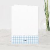 Kleinzoon's verjaardag Hete Luchtballon Groet Kaart (Achterkant)