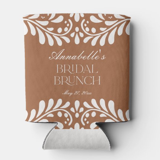 Kleitegel Talavera Spaans Fiesta Bruidsbrunch Blikjeskoeler (Achterkant)