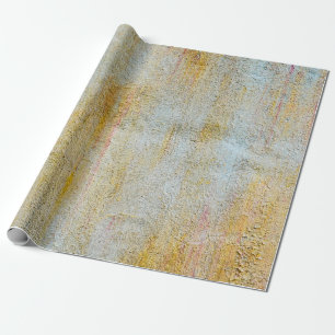 kleiwandtextuur en achtergrond van klei cadeaupapier