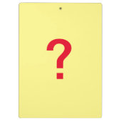 Klembord (Achterkant)