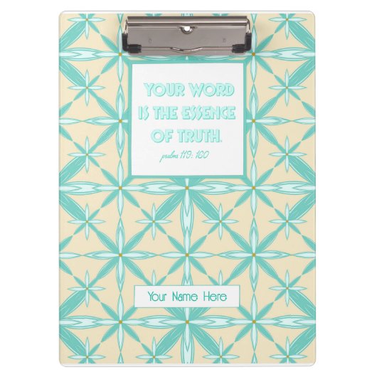 Klembord 2023 Uw woord is de essentie van Waarheid (Voorkant)