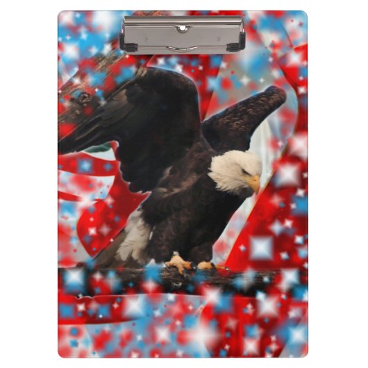 Klembord/Amerikaanse Bald Eagle Klembord (Voorkant)