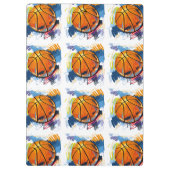 Klembord-Basketball Klembord (Achterkant)