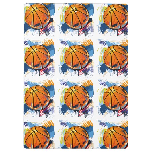 Klembord-Basketball Klembord (Achterkant)