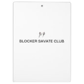Klembord Blocker Savate Club (Achterkant)