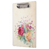 Klembord bloemen (Links)