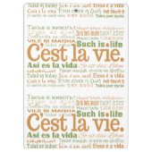 Klembord C'est La Vie (Achterkant)