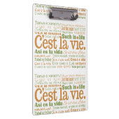 Klembord C'est La Vie (Rechts)