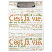 Klembord C'est La Vie (Voorkant)