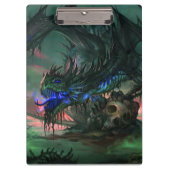 Klembord/Draak met Schedel Klembord (Voorkant)