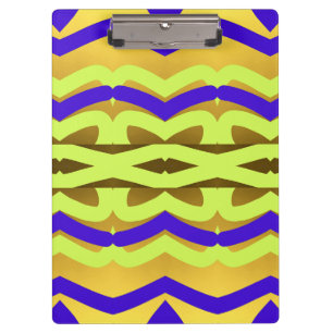Klembord, Een modern, veelkleurig trendy ontwerp C Klembord