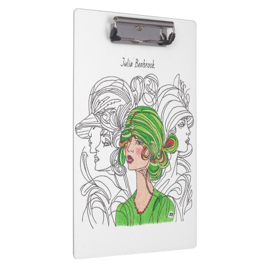 Klembord Flapper Girl (Rechts)