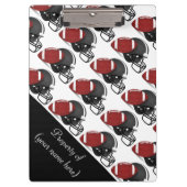 Klembord/Football en helm Klembord (Voorkant)