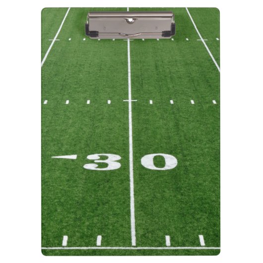 Klembord/Football veld Klembord (Voorkant)