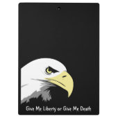 Klembord Geef me vrijheid (Achterkant)