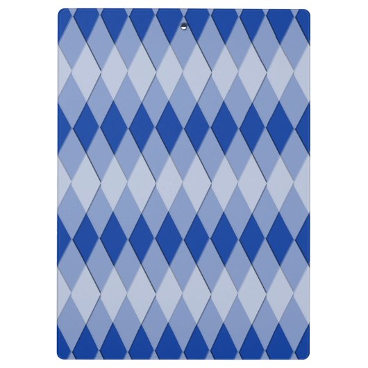 Klembord - Harlequin Patroon in uw kleur (Achterkant)