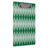 Klembord - Harlequin Pattern (groen) (Rechts)
