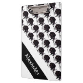 Klembord/hoekzwart panter klembord (Links)