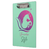 Klembord in eenhoornstijl (Links)