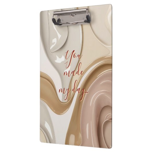 Klembord in stijlvolle afbeelding (Links)