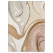 Klembord in stijlvolle afbeelding (Achterkant)