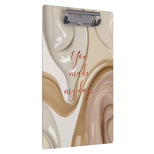 Klembord in stijlvolle afbeelding (Rechts)