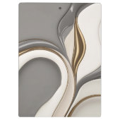 Klembord in stijlvolle afbeelding (Achterkant)