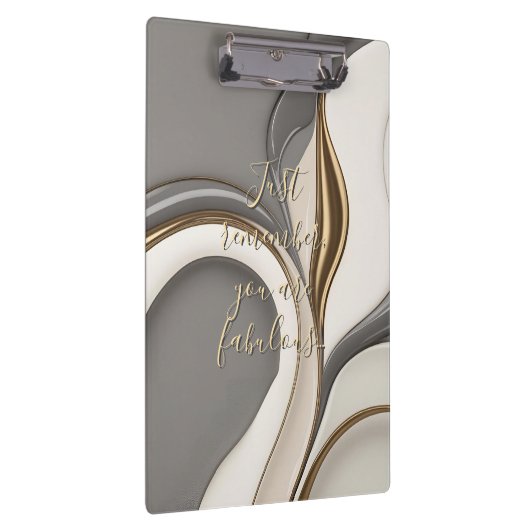 Klembord in stijlvolle afbeelding (Rechts)