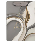 Klembord in stijlvolle afbeelding (Voorkant)