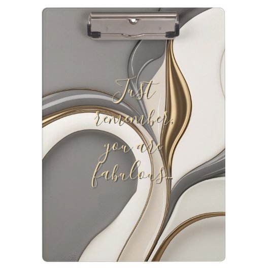 Klembord in stijlvolle afbeelding (Voorkant)