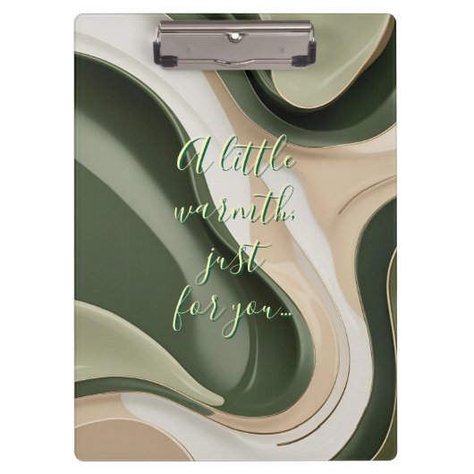 Klembord in stijlvolle afbeelding (Voorkant)