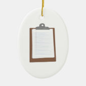 Klembord Keramisch Ornament (Voorkant)