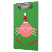 Klembord kerstkrab (Links)