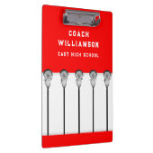 Klembord Lacrosse Coach (Rechts)