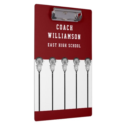 Klembord Lacrosse Coach (Rechts)