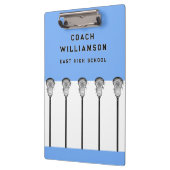 Klembord Lacrosse Coach (Links)