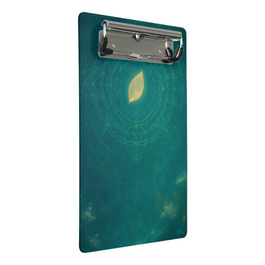 Klembord met bladgoud (Schuin)