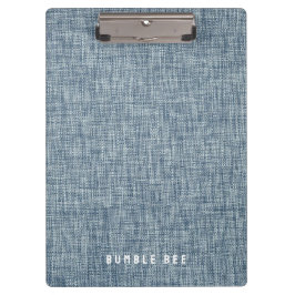 Klembord met blauwe jeans look - trendy en functio