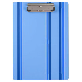 Klembord met blauwe streep