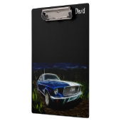 Klembord met een persoonlijk karakter van de auto (Links)