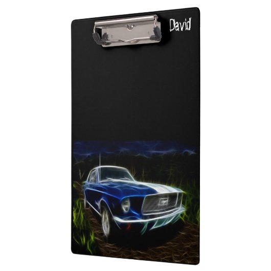 Klembord met een persoonlijk karakter van de auto (Links)