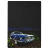 Klembord met een persoonlijk karakter van de auto (Achterkant)