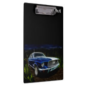 Klembord met een persoonlijk karakter van de auto (Rechts)