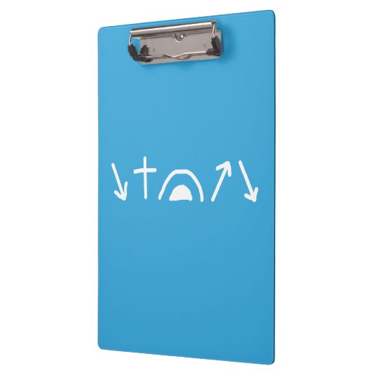 Klembord met Evangeliepijlen (Links)