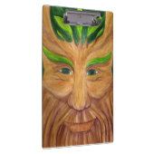 Klembord met groen Man (Rechts)