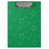 Klembord met groene sterren (Voorkant)