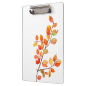 Klembord met herfstbladeren (Links)